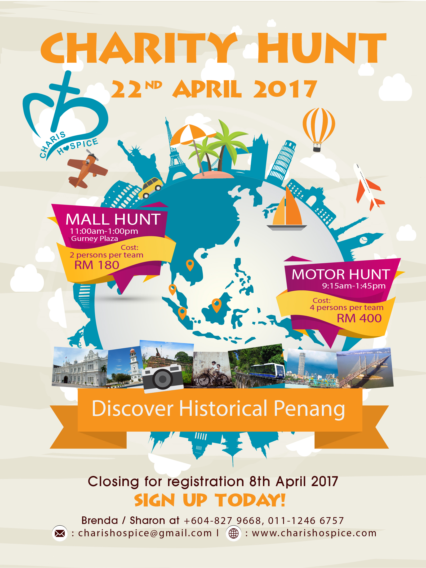Charis Hospice Charity Hunt 2017 – Discover Historical Penang